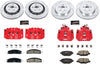 Power Stop KC6375 Front and Rear Z23 Evolution Sport Performance Brake Kit with Caliper, 1 Pack