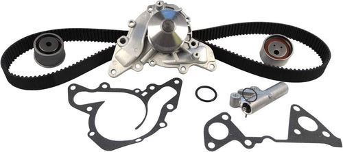 Professional TCKWP287B Timing Belt Kit with Water Pump, Idler Pulley, and 2 Tensioners