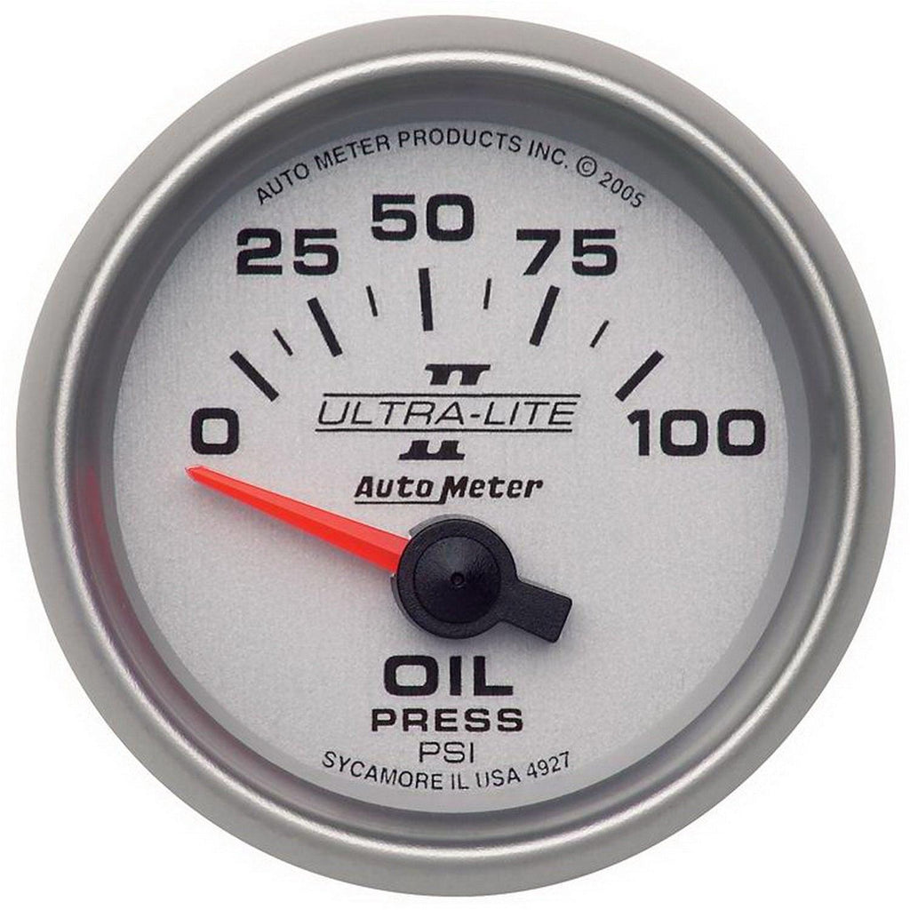 2-1/16 in. OIL PRESSURE 0-100 PSI ULTRA-LITE II - greatparts