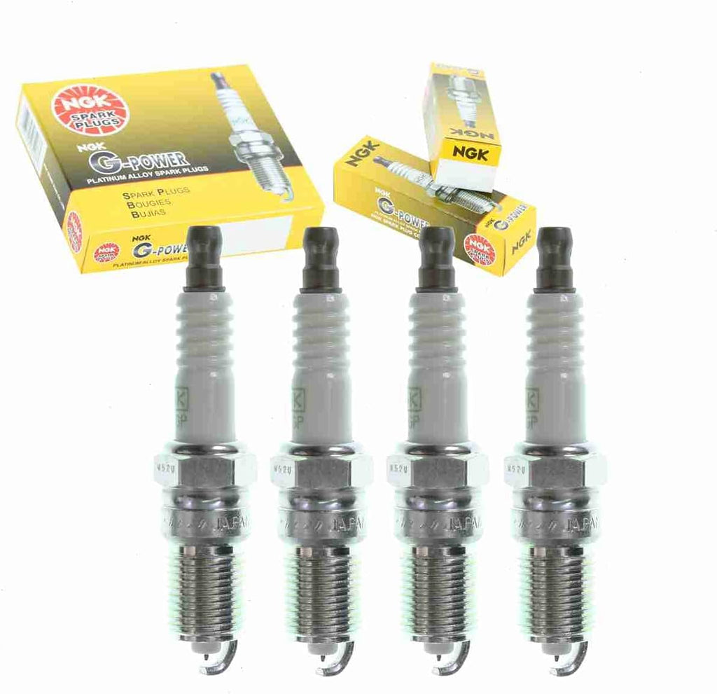 4 Pc NGK G-Power Spark Plugs Compatible with Ford Focus 2.0L 2.3L L4 2003-2010