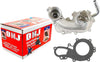 DNJ WP4321 Water Pump for 15-17 Ford, Lincoln/Edge, F-150, Continental, Fusion, F-150, MKX, 2.7L V6 DOHC Turbocharged