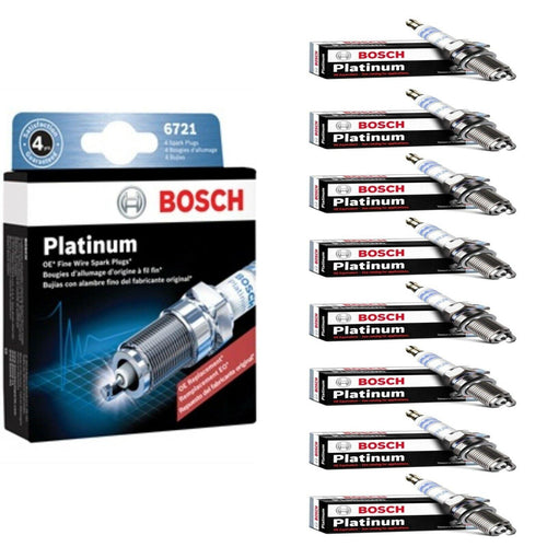 8 Bosch Platinum Spark Plugs for 2005-2006 NISSAN ARMADA V8-5.6L