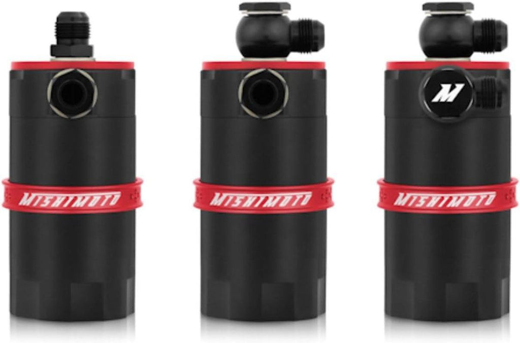 Baffled Oil Catch Can, Red