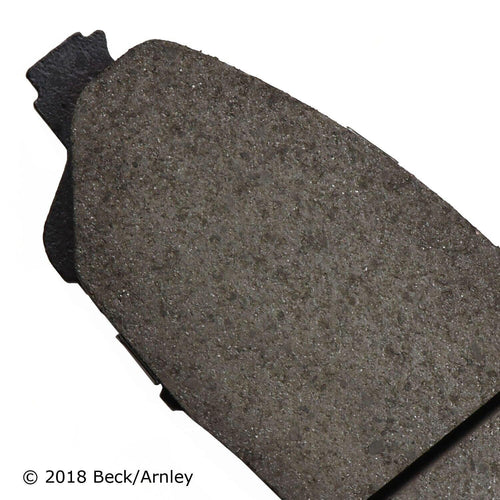Beck Arnley Front Disc Brake Pad Set for Pilot, Ridgeline, MDX (089-2005)