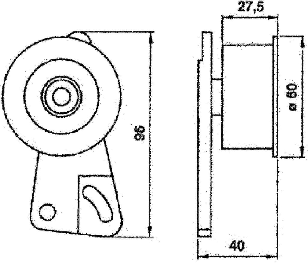 Gold T41062 Manual Timing Belt Tensioner