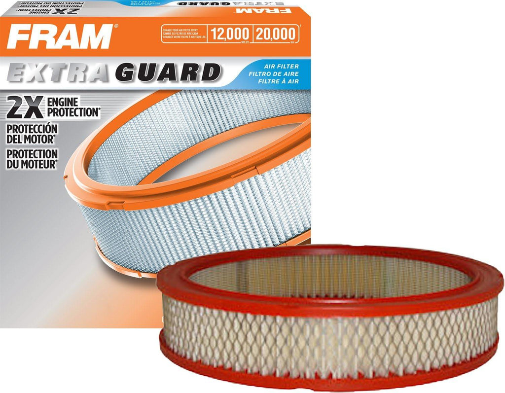 FRAM Extra Guard CA189 Replacement Engine Air Filter for Select Pontiac, Oldsmobile, Jeep, GMC, Chevrolet, Buick Models, Provides up to 12 Months or 12,000 Miles Filter Protection
