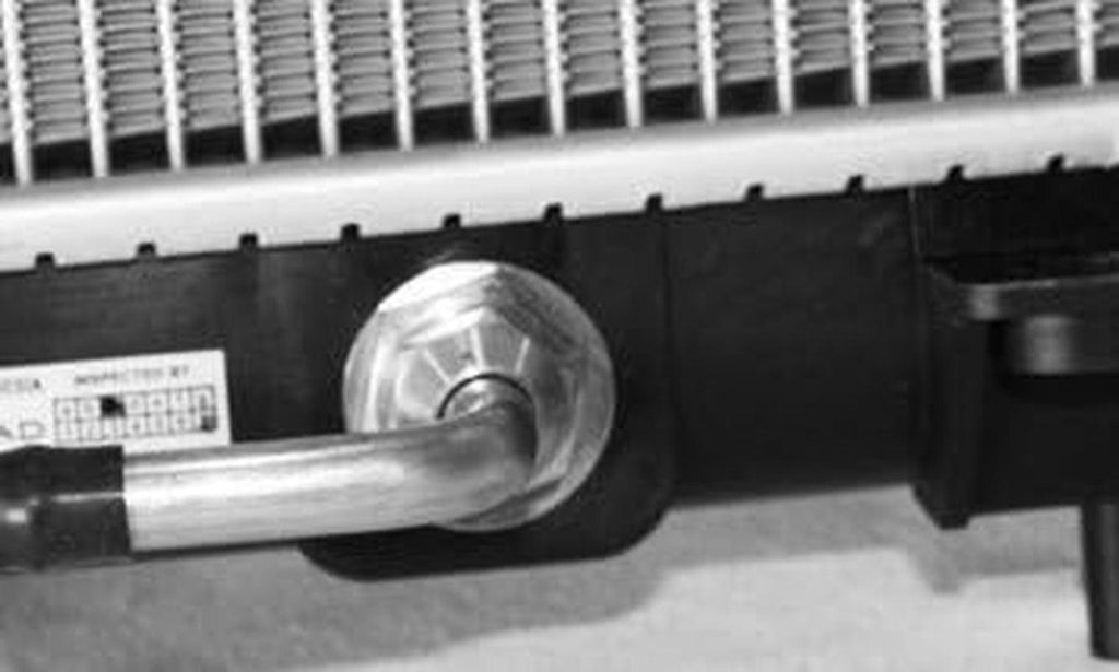 13026 Subaru Compatible Withester 1-Row Plastic Aluminum Replacement Radiator