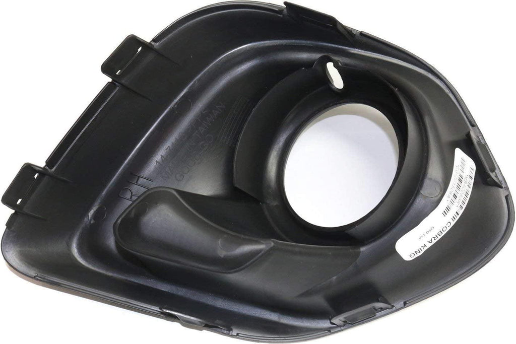 Fog Light Trim Set of 2 Compatible with 2013-2015 Mitsubishi Outlander Sport, Mitsubishi RVR Primed Front, Driver and Passenger Side