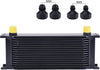 16 Row Oil Cooler Bundle with 330Mm Oil Cooler Mounting Bracket Kit