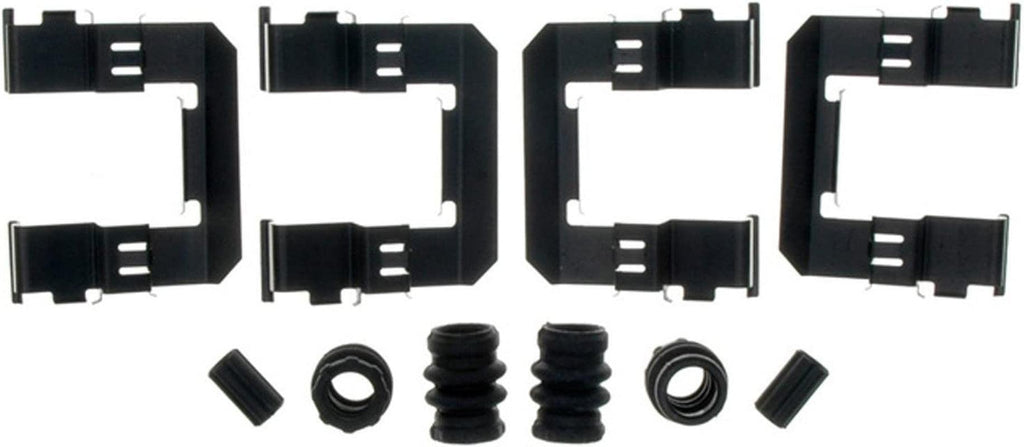 Gold 18K1761X Front Disc Brake Caliper Hardware Kit with Clips, Seals, and Bushings