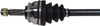 NCV51529 CV Axle Shaft Assembly - Left Front (Driver Side)