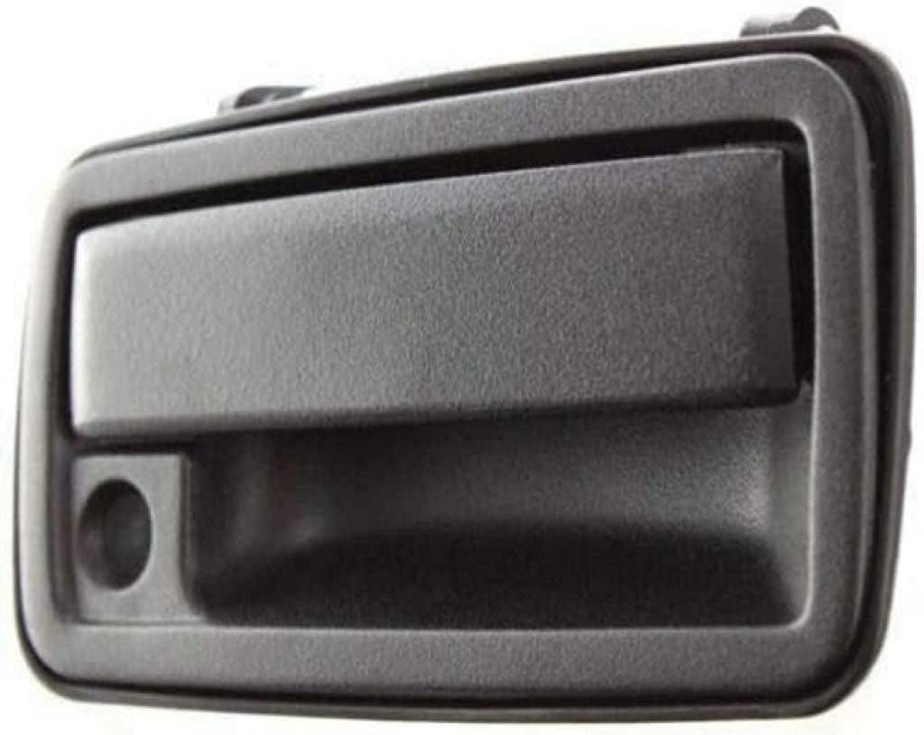 for Chevy S10 Exterior Door Handle Front Passenger Side Textured Black 1994-2004 | with Key Hole | Trim:All Submodels | GM1311117 | 15202912