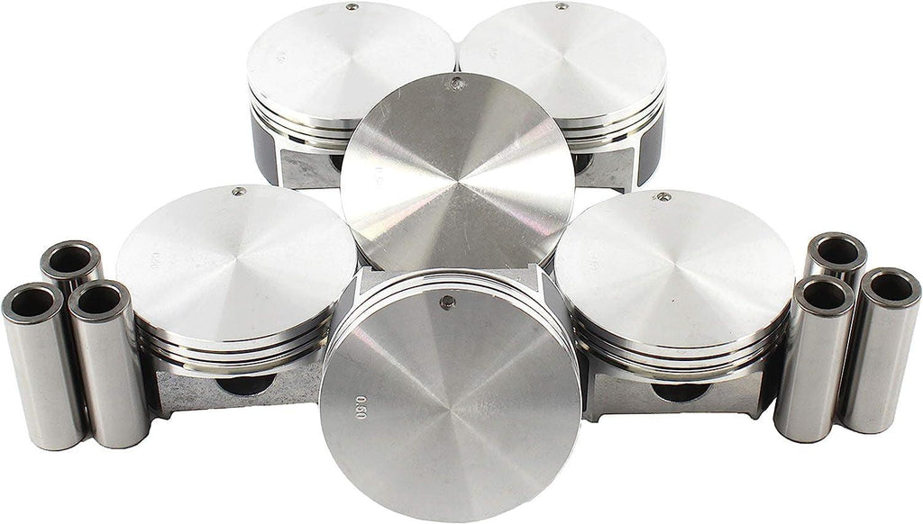 DNJ P1136.20 Oversize Piston Set for 1998-2010 / Chrysler, Dodge, Plymouth/Caravan, Grand Caravan, Grand Voyager, Town & Country, Voyager / 3.3L / OHV / V6 / 12V / VIN 3, VIN E, VIN G, VIN H