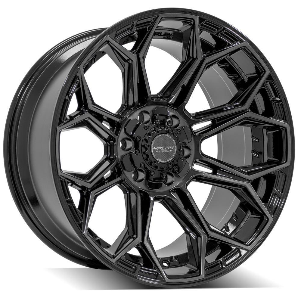 20" Brushed Rims fit GM-Ford-Lincoln-Nissan-Toyota 4P83 20x10 Wheels - greatparts