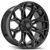 22" Brushed Rims fit GM-Ford-Lincoln-Nissan-Toyota 4P83 22x10 Wheels - greatparts