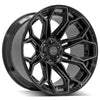 22" Brushed Rims fit GM-Ford-Lincoln-Nissan-Toyota 4P83 22x12 Wheels - greatparts