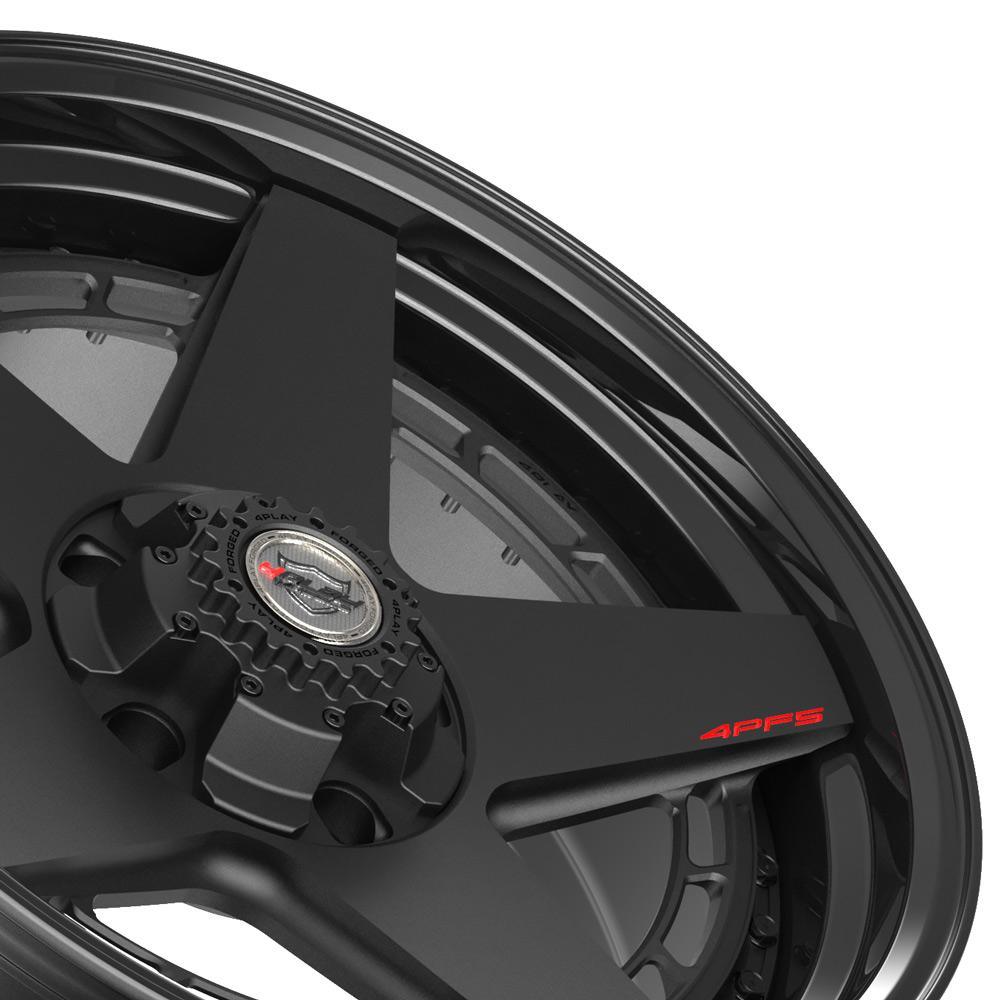 20x9 4PLAY Wheel for Toyota-Lexus 4PF5 Gloss Black Barrel w/Matte Center Rim - greatparts