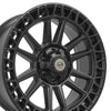 22x9 4PLAY Wheel for GMC-Ford-Chevy 4PS12 Satin Black Rim - greatparts