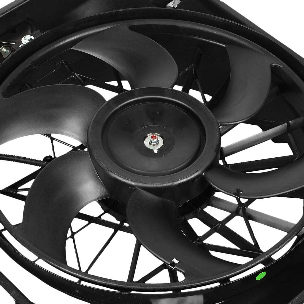 OEM-RF-0121 Factory Style Radiator Cooling Fan Assembly Cooling Efficiency Improved Direct Replacement [Compatible with 2001-2011 Ranger]