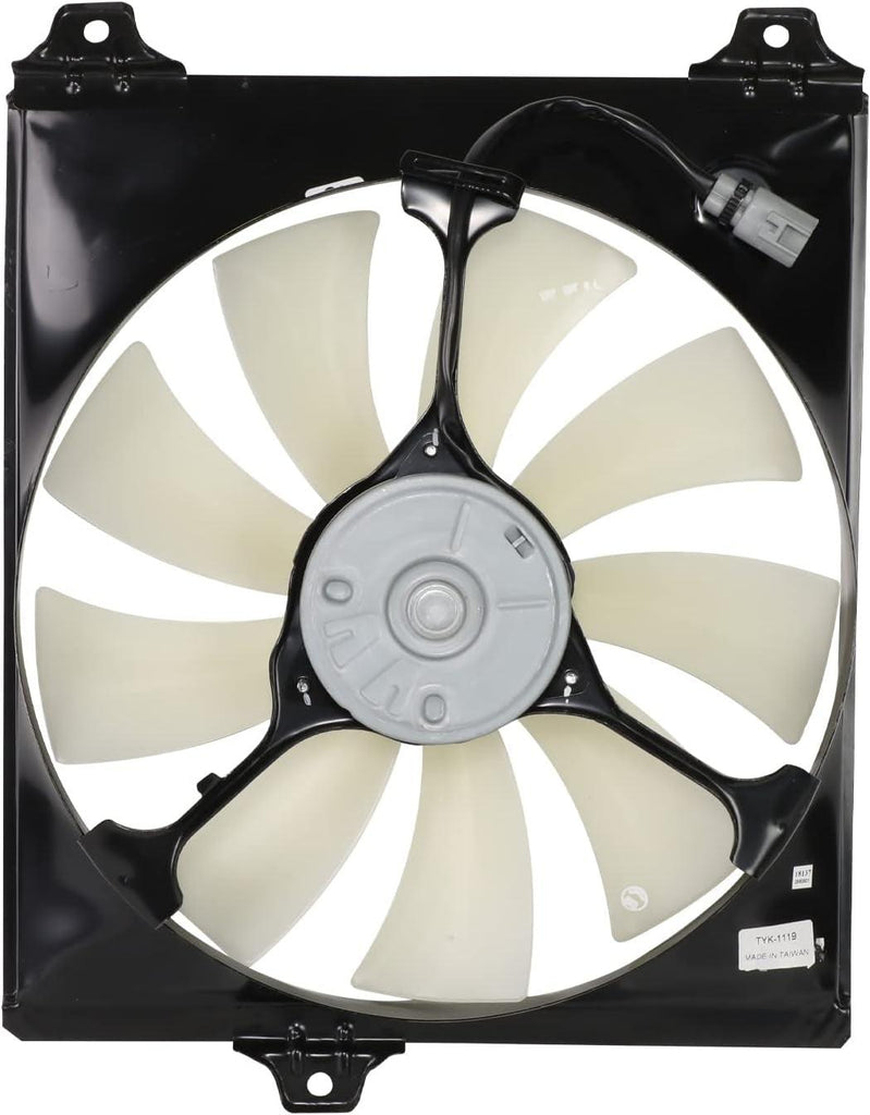 Factory Style Radiator Fan Assembly Compatible with 99-01 ES300 / Camry, 00-03 Solara V6,OEM-RF-1081