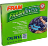 Fresh Breeze Cabin Air Filter with Arm & Hammer Baking Soda, CF8391A for Select GM Vehicles , White