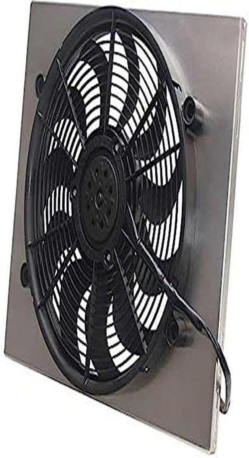 16822 High Output Single Radiator Fan , Black