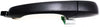 for Dodge Journey Exterior Door Handle Front, Passenger Side Textured Black (2009-2015) | Trim:All Submodels | CH1311148 | 4589128AD