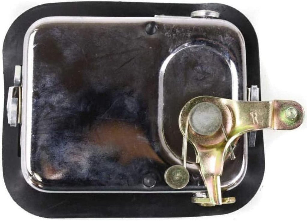 Compatible with Jeep CJ7 Exterior Door Handle 1981-1986 Driver Side | Front | Chrome | Trim: All Submodels | CH1311167 | J5758172-PFM