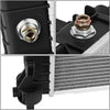 OEM-RA-13240 1-Row Aluminum Core Radiator Compatible with 10-11 SRX /2011 9-4X 3.0L V6,24-7/16" W X 22" H X 1" D,1-3/8" Inlet / 1-3/8" Outlet
