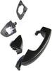 Compatible with Volkswagen Golf R 2012-2013 Exterior Door Handle Driver Side, Rear Primed | Trim: Base