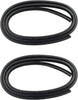 Rubber Door Weatherstrip Seals Pair Set Kit for 73-91 Chevy GMC Pickup Truck