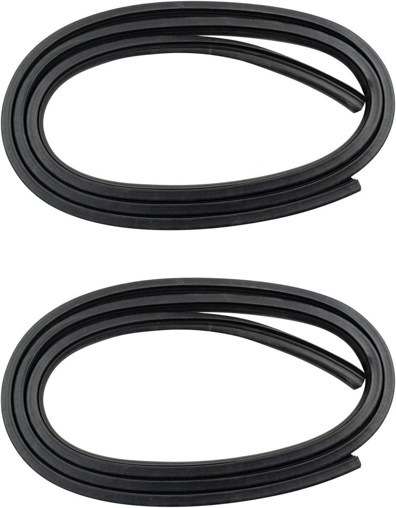 Rubber Door Weatherstrip Seals Pair Set Kit for 73-91 Chevy GMC Pickup Truck