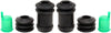 Professional 18K1418 Rear Disc Brake Caliper Rubber Bushing Kit with Boots, Seals, and Caps