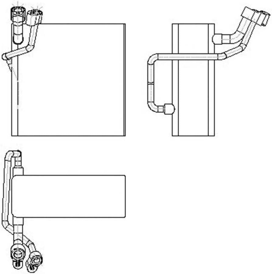 96050 Heater Core Compatible with 2000-2005 Buick Le Sabre