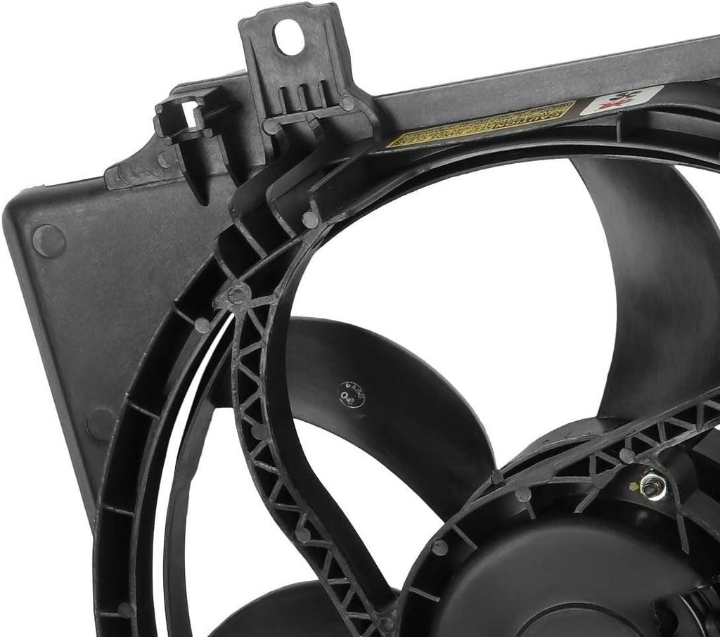 OEM-RF-0131 Factory Style Radiator Cooling Fan Assembly Cooling Efficiency Improved Direct Replacement [Compatible with 2010-2011 Camaro], Black