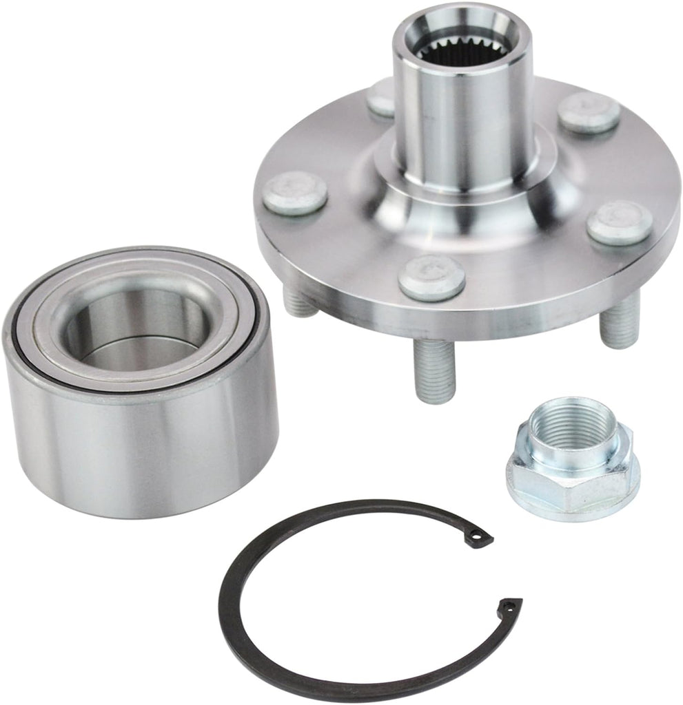 TRQ Wheel Bearing and Hub Front Pair for Matrix Celica Corolla