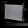 OEM-RA-2839 Factory Style Aluminum Core Radiator Compatible with 05-10 Grand Cherokee / 06-10 Commander AT, 23-1/16" W X 20-3/8" H X 1" D, 1-1/2" Inlet, 1-13/16" Outlet