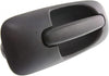 for Dodge Grand Caravan Exterior Door Handle 2001-2007 Passenger Side | Rear | Side Sliding Door | Textured Black | Trim: All Submodels | CH1521113 | RP86VTEAC