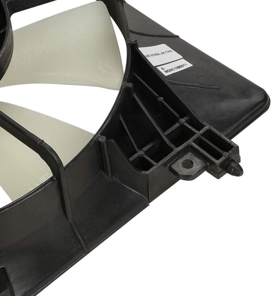 OEM-RF-0190 Factory Style Radiator Cooling Fan Assembly Cooling Efficiency Improved Direct Replacement [Compatible with 02-06 Acura RSX]