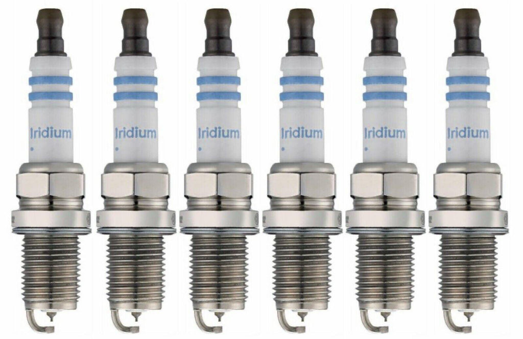 6 Spark Plugs BOSCH OE Fine Wire Double Iridium 9656