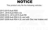 Mpulse Front Disc Brake Pads Wear Sensor SEN-2BWS0183 for Audi R8 RS5 RS4