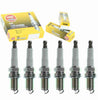 6 Pc NGK G-Power Spark Plugs Compatible with Nissan Frontier 3.3L V6 1999-2004