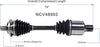 NCV48993 CV Axle Shaft Assembly - Left Front (Driver Side)