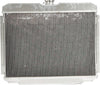 RA-FM67-3 3-Row Tri Core Aluminum Racing Radiator Compatible with 67-70 Mustang/Cougar XR7, 1969 Fairlane/Ranchero, 24" X 16.25" X 2.25", 1.50" Inlet / 1.75" Outlet