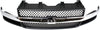 Grille Assembly Compatible with 2003-2014 Chevrolet Express 1500, Fits 2003-2021 Chevrolet Express 2500, Chevrolet Express 3500, Fits 2003-2014 GMC Savana 1500 Gray Shell and Insert