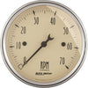 1898 Antique Beige Electric Tachometer 3.125 In.