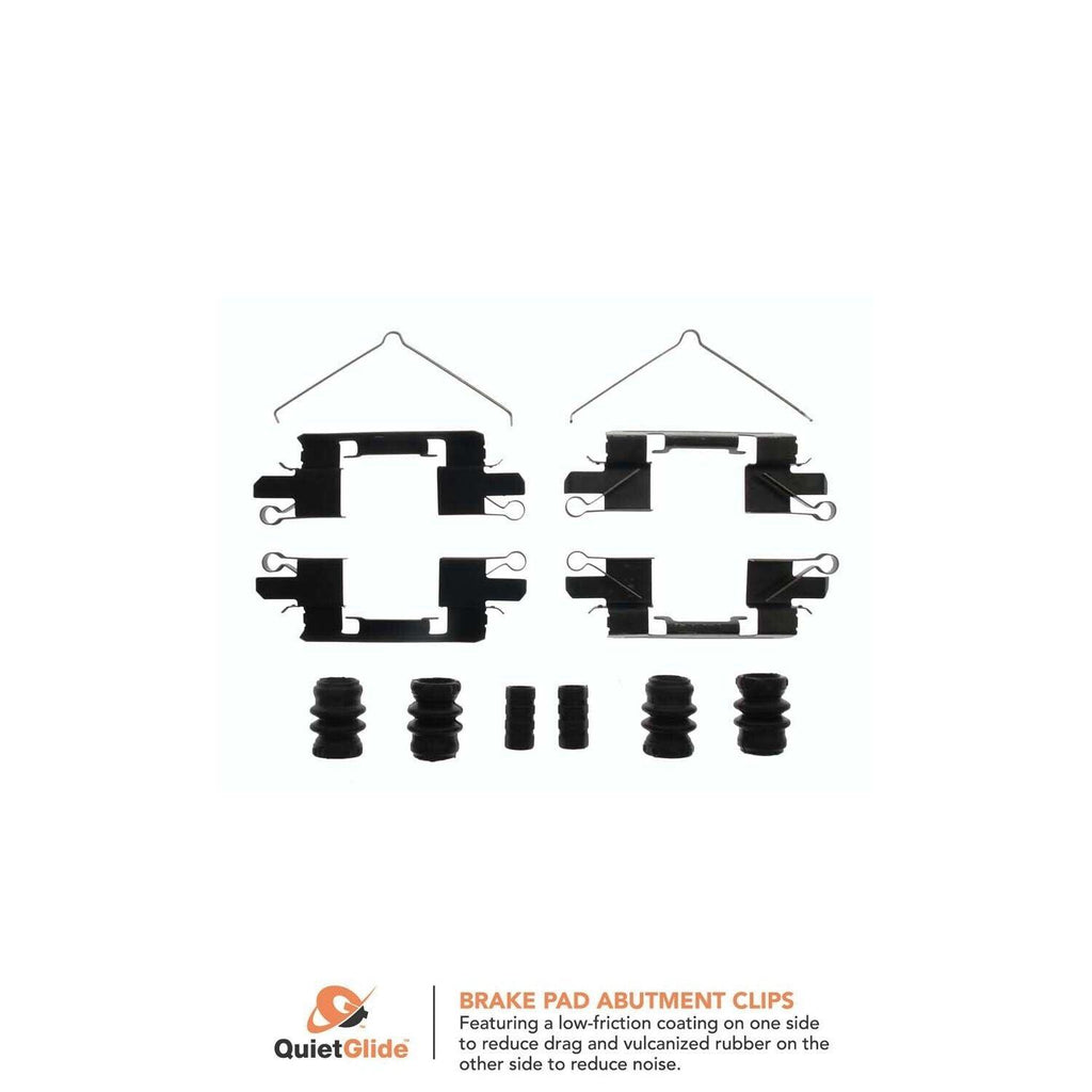 Carlson Disc Brake Hardware Kit for Frontier, Pathfinder, Xterra, Equator 13419Q