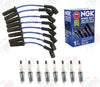 NGK Spark Plugs & Ignition Wires 2010-2015 for Chevrolet Camaro SS ZL1 6.2L