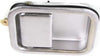 Compatible with Jeep CJ7 Exterior Door Handle 1981-1986 Driver Side | Front | Chrome | Trim: All Submodels | CH1311167 | J5758172-PFM