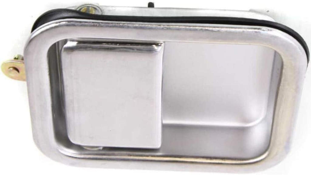 Compatible with Jeep CJ7 Exterior Door Handle 1981-1986 Driver Side | Front | Chrome | Trim: All Submodels | CH1311167 | J5758172-PFM